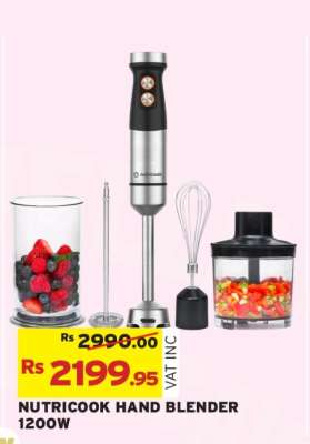 NUTRICOOK HAND BLENDER 1200W