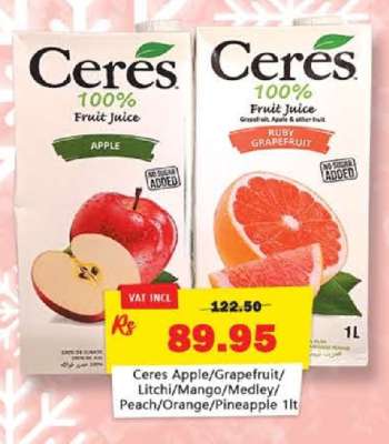 Ceres 100% Fruit Juice