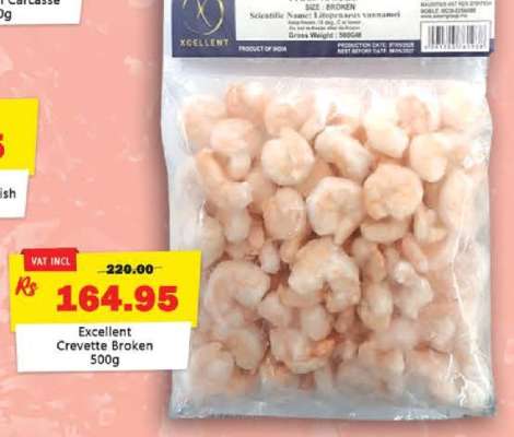 Excellent Crevette Broken 500g