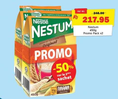 Nestum 450g Promo Pack x2