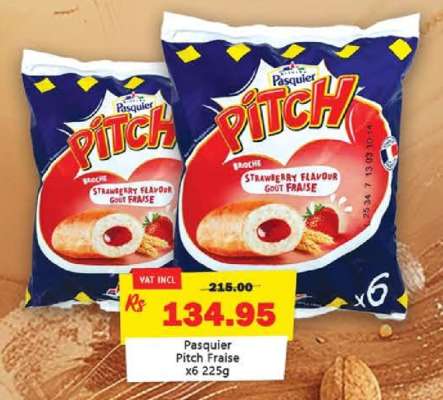 Pasquier Pitch Fraise