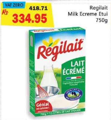 Regilait Milk Ecreme Etui 750g