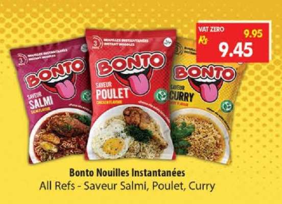 Bonto Nouilles Instantanées