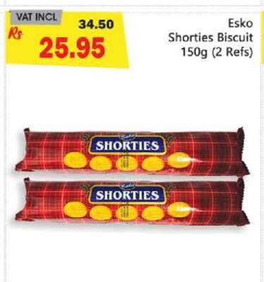 Esko Shorties Biscuit 150g (2 Refs)