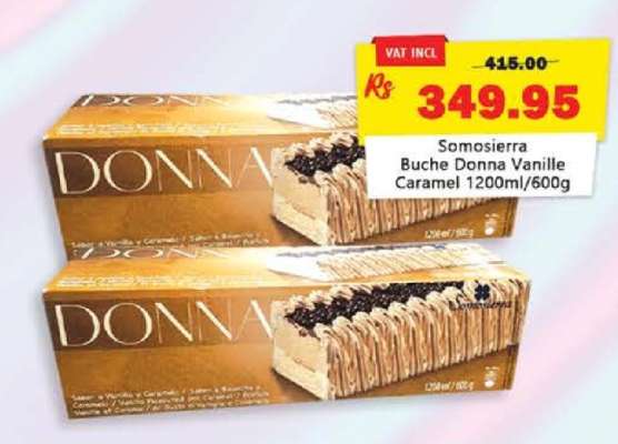 Somosierra Buche Donna Vanille Caramel 1200ml/600g