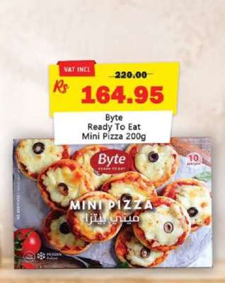 Byte Ready To Eat Mini Pizza 200g