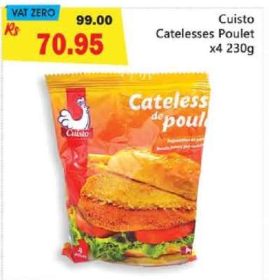 Cuisto Catelesses Poulet x4 230g