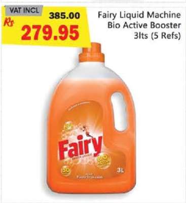 Fairy Liquid Machine Bio Active Booster