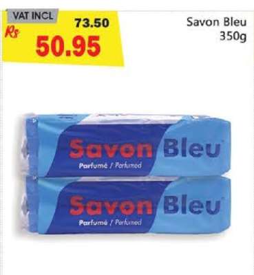 Savon bleu