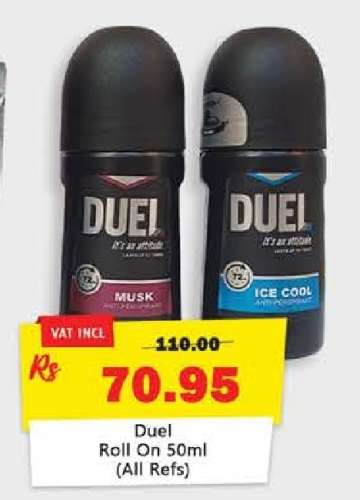 Duel Roll On 50ml (All Refs)