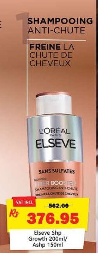 Elseve Shp Growth 200ml/ Ashp 150ml