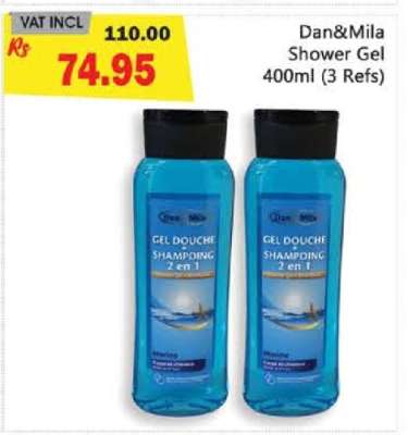 Dan&Mila Shower Gel 400ml (3 Refs)