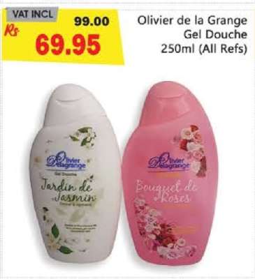 Olivier de la Grange Gel Douche 250ml (All Refs)