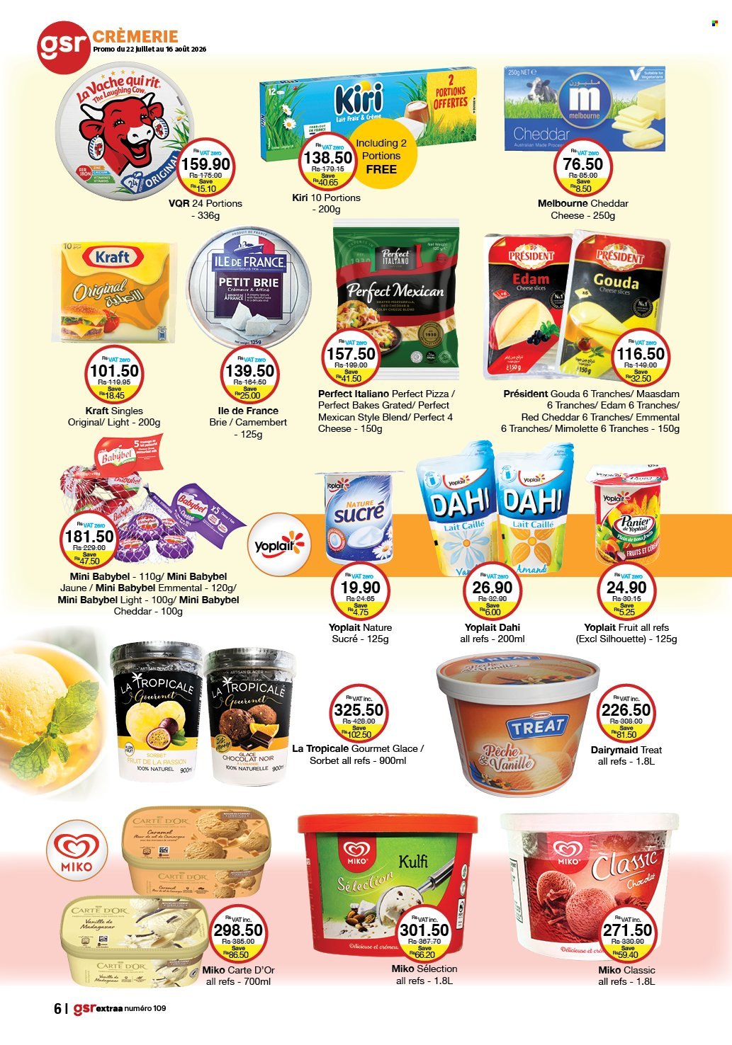 Catalogue GSR - 22/07/2026 - 16/08/2026. Page 6