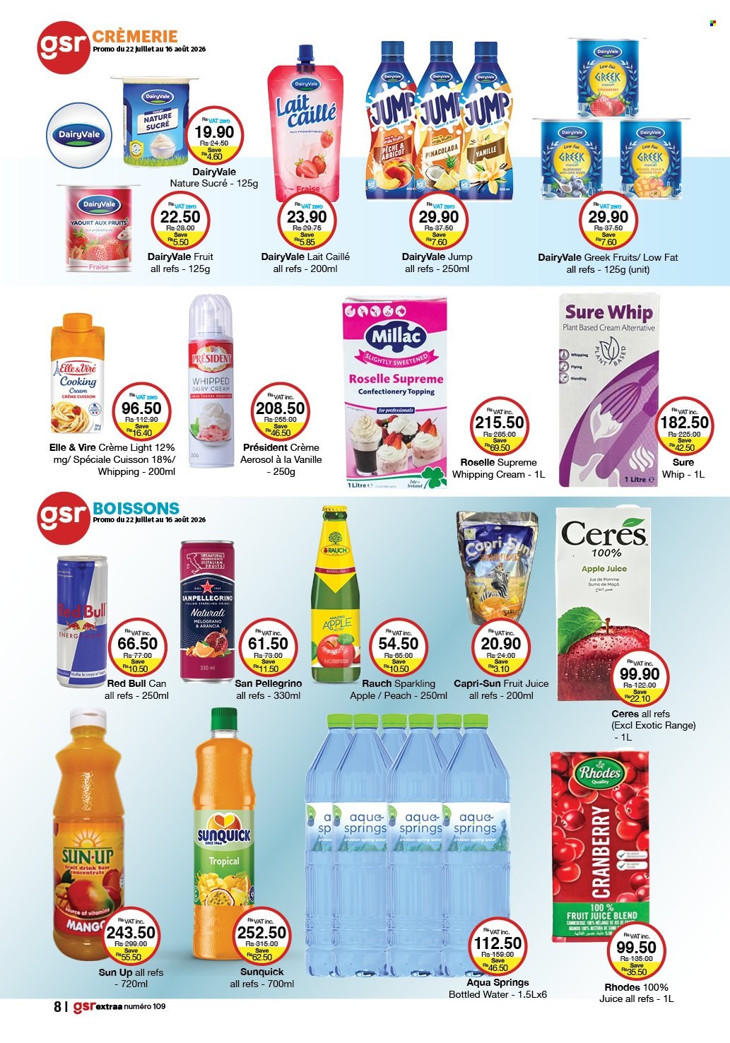 Catalogue GSR - 22/07/2026 - 16/08/2026. Page 8