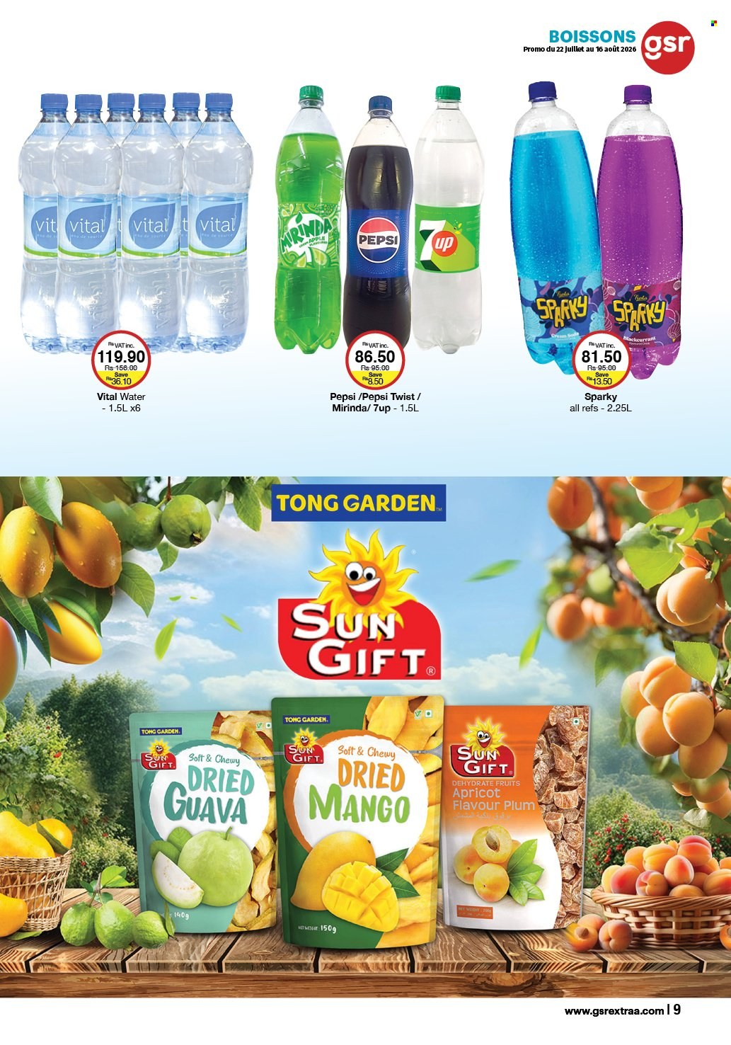 Catalogue GSR - 22/07/2026 - 16/08/2026. Page 9