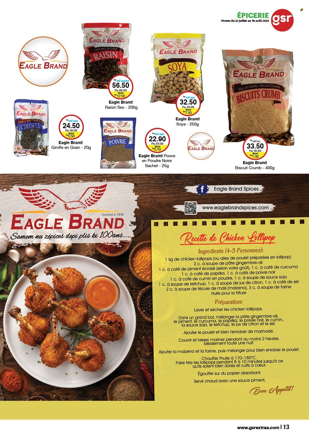 Catalogue GSR - 22/07/2026 - 16/08/2026. Page 13