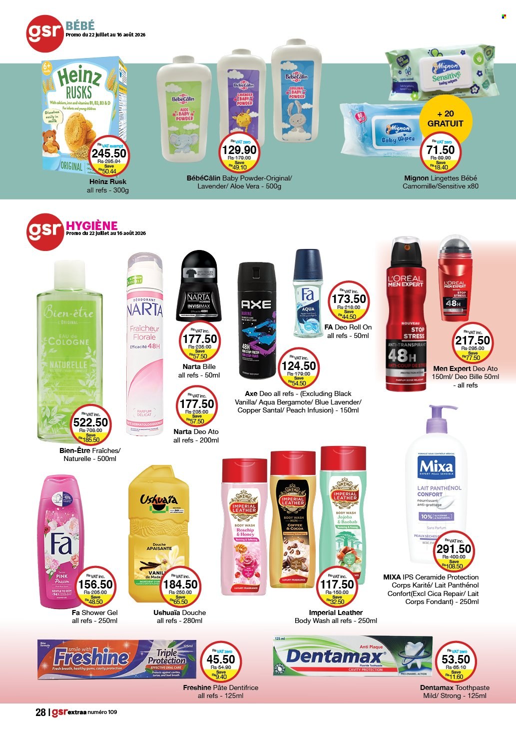 Catalogue GSR - 22/07/2026 - 16/08/2026. Page 28
