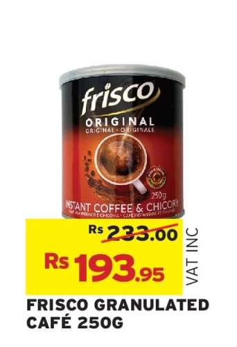 FRISCO GRANULATED CAFÉ 250G