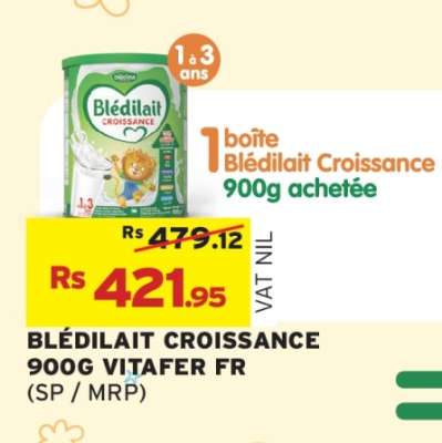 BLÉDILAIT CROISSANCE 900G VITAFER FR