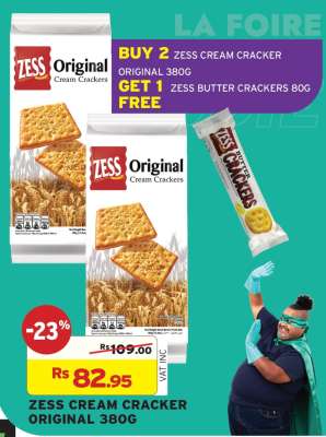ZESS CREAM CRACKER ORIGINAL 380G