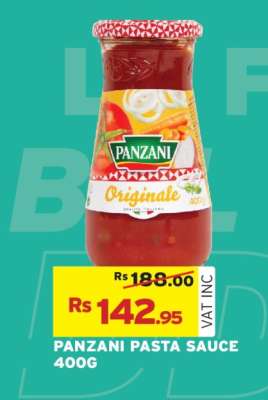 Panzani Pasta Sauce 400g