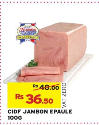 CIDF JAMBON EPAULE 100G