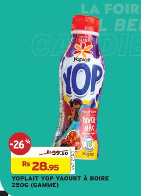 YOPLAIT YOP YAOURT A BOIRE 250G (GAMME)