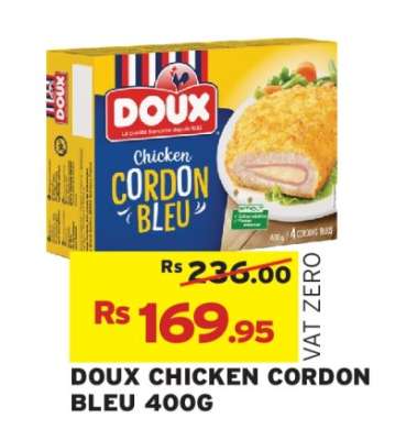 Doux Chicken Cordon Bleu 400g