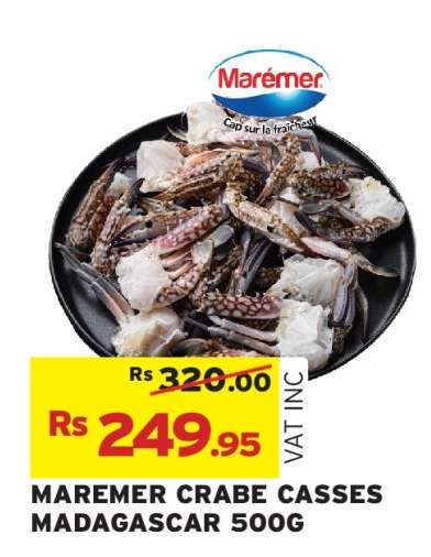 MAREMER CRABE CASSES MADAGASCAR 500G