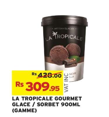 LA TROPICALE GOURMET GLACE/SORBET 900ML (GAMME)
