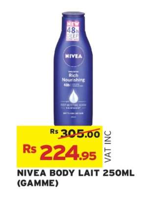 NIVEA BODY LAIT 250ML (GAMME)