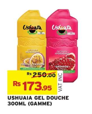 USHUAIA GEL DOUCHE 300ML (GAMME)