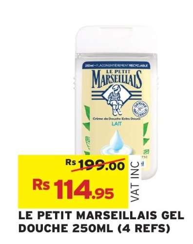 LE PETIT MARSEILLAIS GEL DOUCHE 250ML (4 REFS)