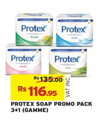 PROTEX SOAP PROMO PACK 3+1 (GAMME)