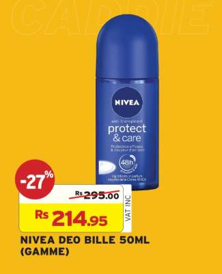 NIVEA DEO BILLE 50ML (GAMME)