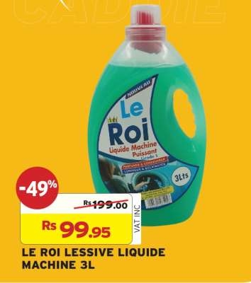 LE ROI LESSIVE LIQUIDE MACHINE 3L