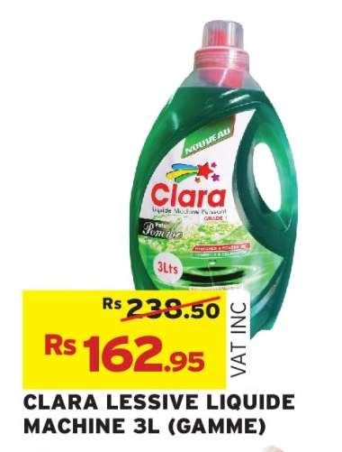 CLARA LESSIVE LIQUIDE MACHINE 3L (GAMME)