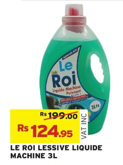 LE ROI LESSIVE LIQUIDE MACHINE 3L