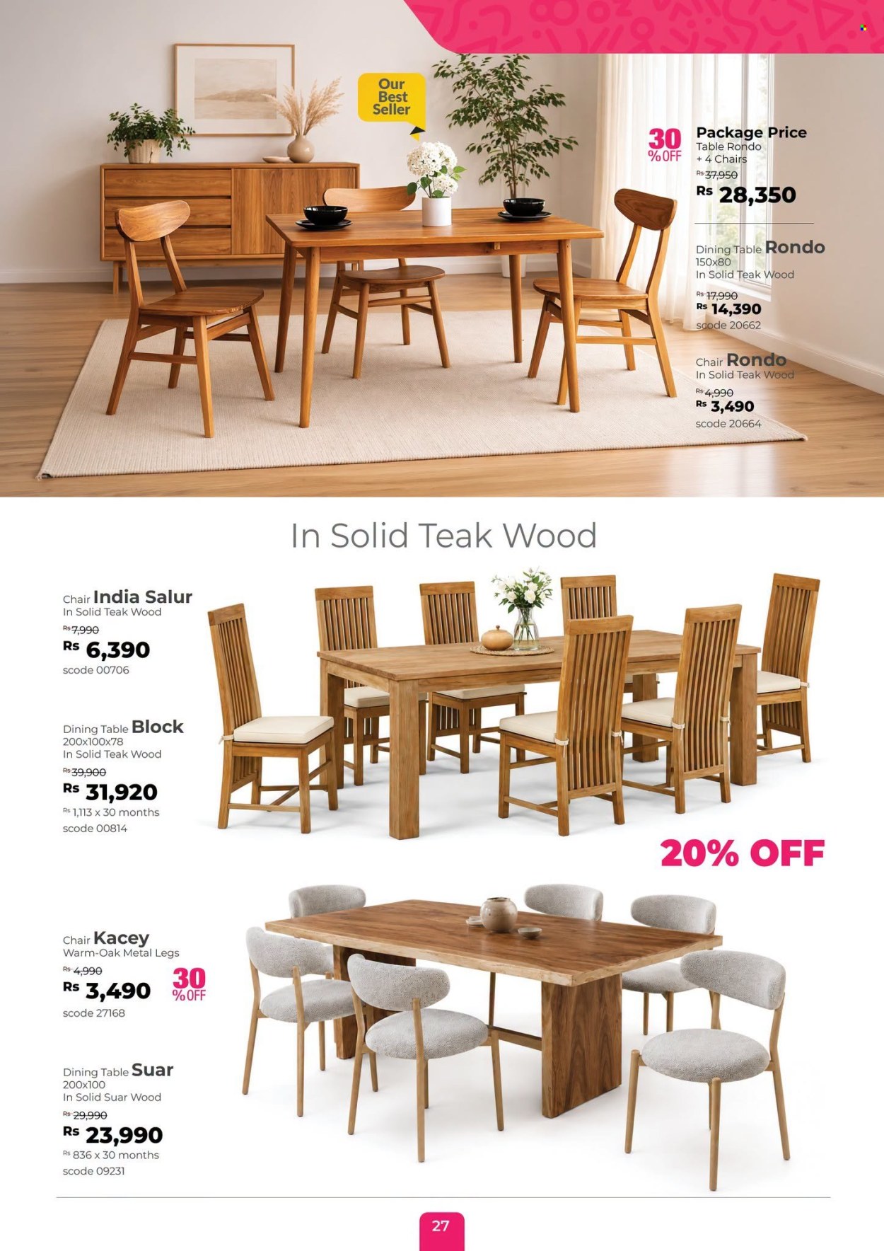 Catalogue Teak World - 24/07/2026 - 31/08/2026. Page 28