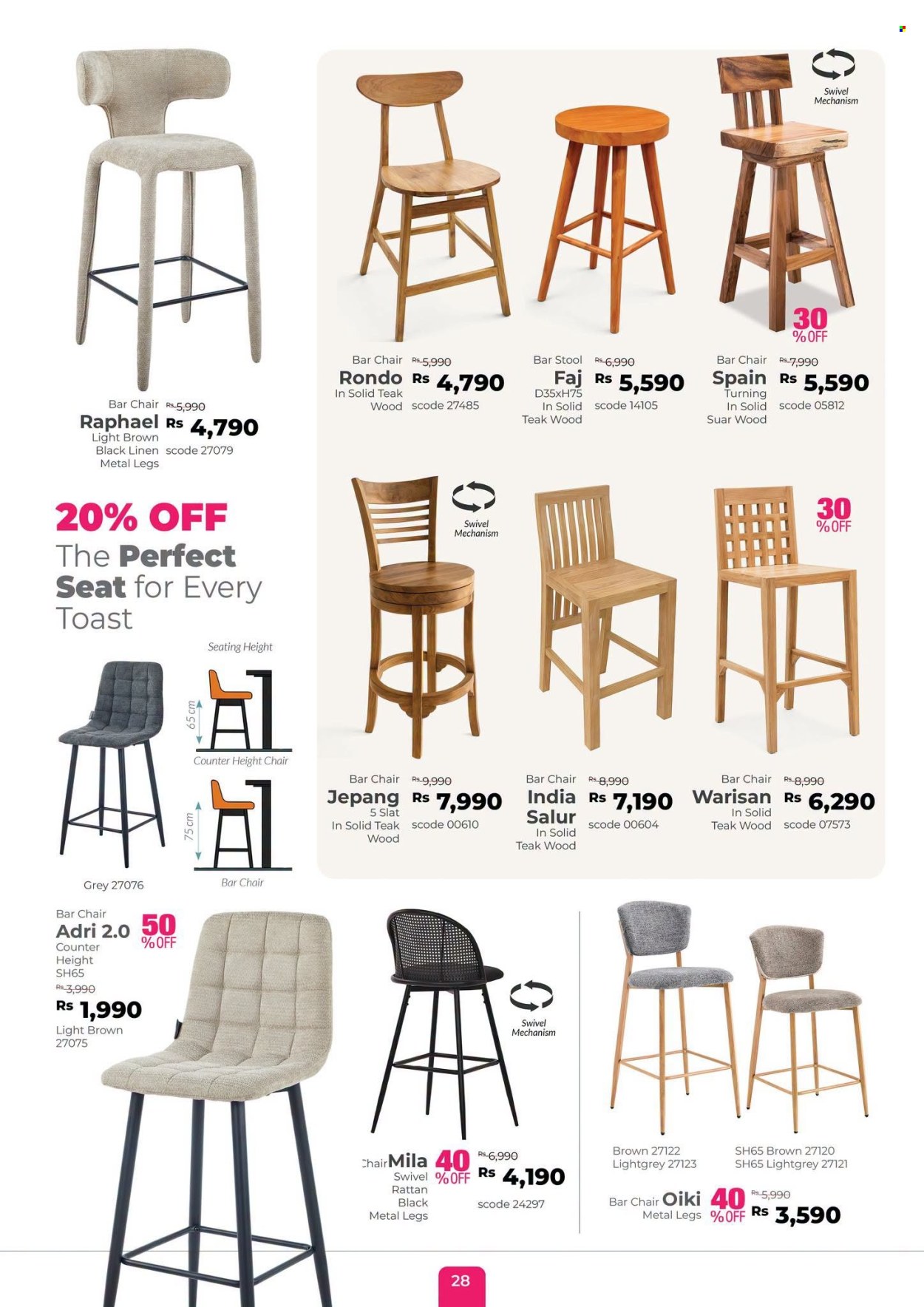 Catalogue Teak World - 24/07/2026 - 31/08/2026. Page 29