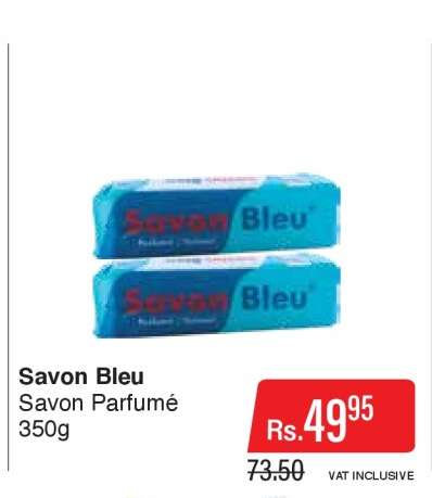 Savon bleu