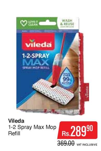 Vileda 1-2 Spray Max Mop Refill