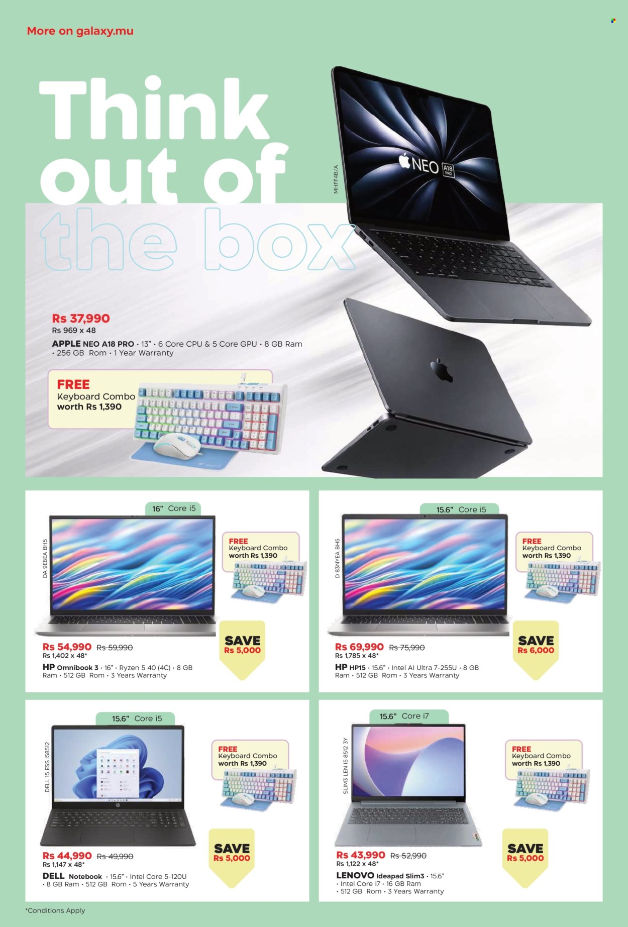 Catalogue Galaxy. Page 4