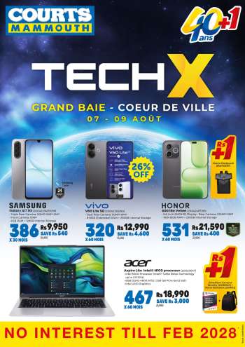 thumbnail - Catalogue Courts Mammouth - Tech X Grand Baie - Coeur De Ville