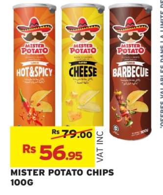 MISTER POTATO CHIPS 100G