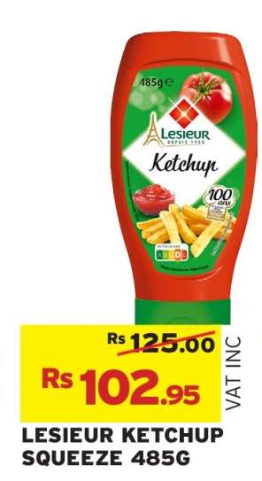 LESIEUR KETCHUP SQUEEZE 485G