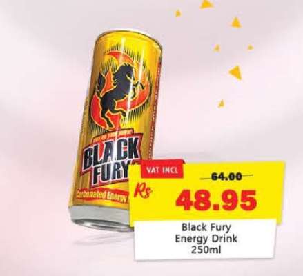 BLACK FURY ENERGY DRINK 250ML