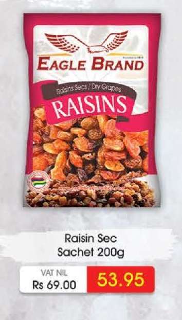 Raisin Sec Sachet 200g