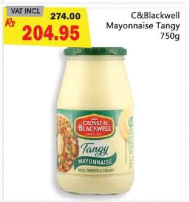 C&Blackwell Mayonnaise Tangy 750g